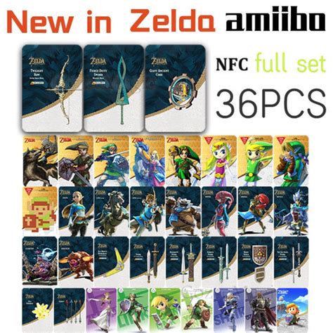 all zelda amiibo nfc tags|zelda botw amiibo bin files.